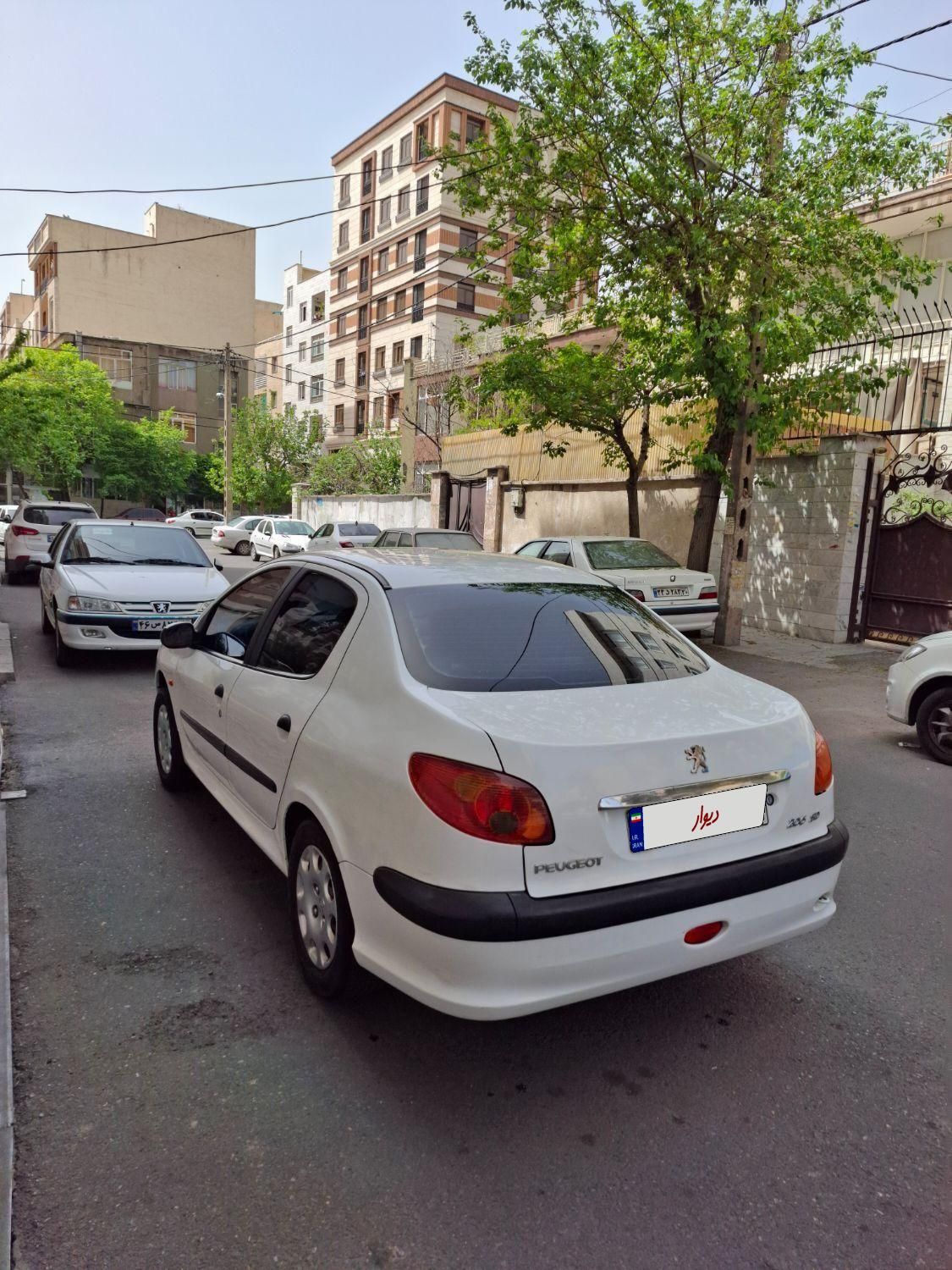 206 sd v8 مدل ۹۰|خودرو سواری و وانت|تهران, پیروزی|دیوار