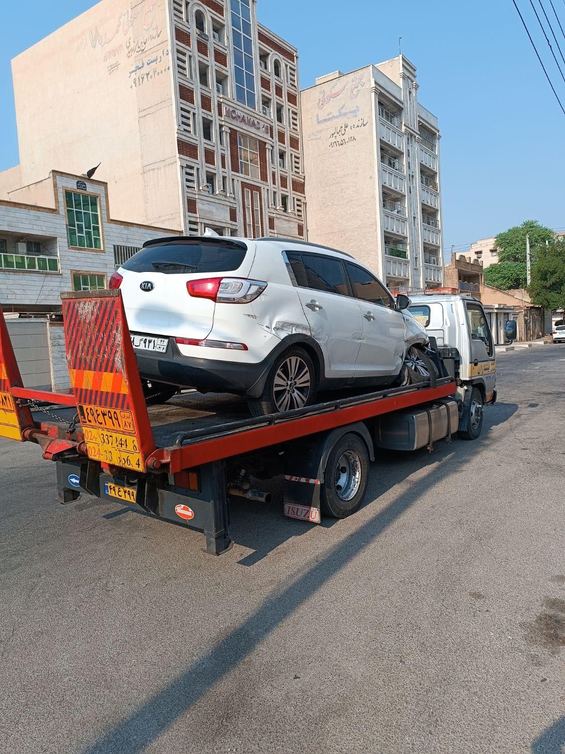 امداد خودرو وخودروبر وکفی خودروبر زنجان|خدمات حمل و نقل|زنجان, |دیوار