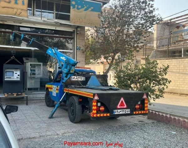 امدادخودرو جرثقیل خودروبر یدک کش.شبانه روزی|خدمات حمل و نقل|الیگودرز, |دیوار