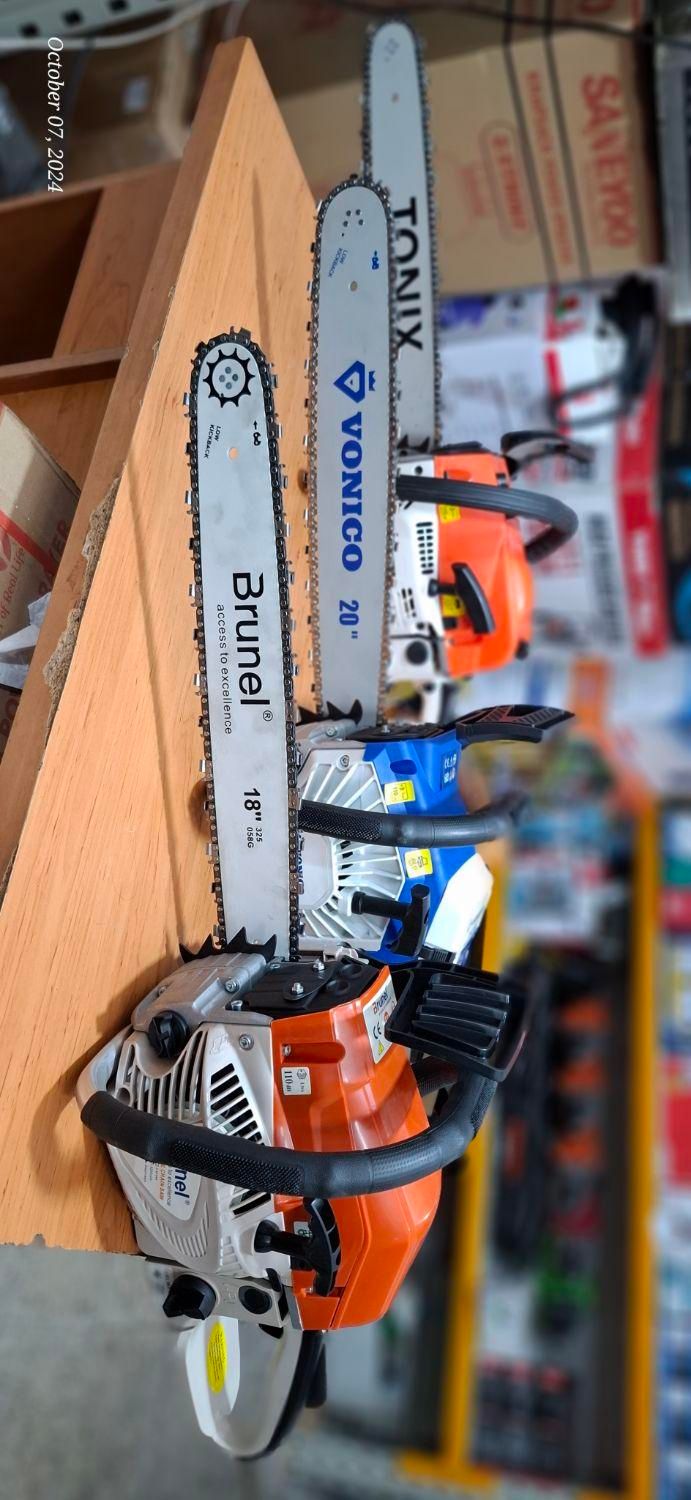 فروش انواع اره موتوری بنزینی تیغ ۴۵ و ۵۰|ماشین‌آلات صنعتی|مشهد, گلبرگ شمالی|دیوار