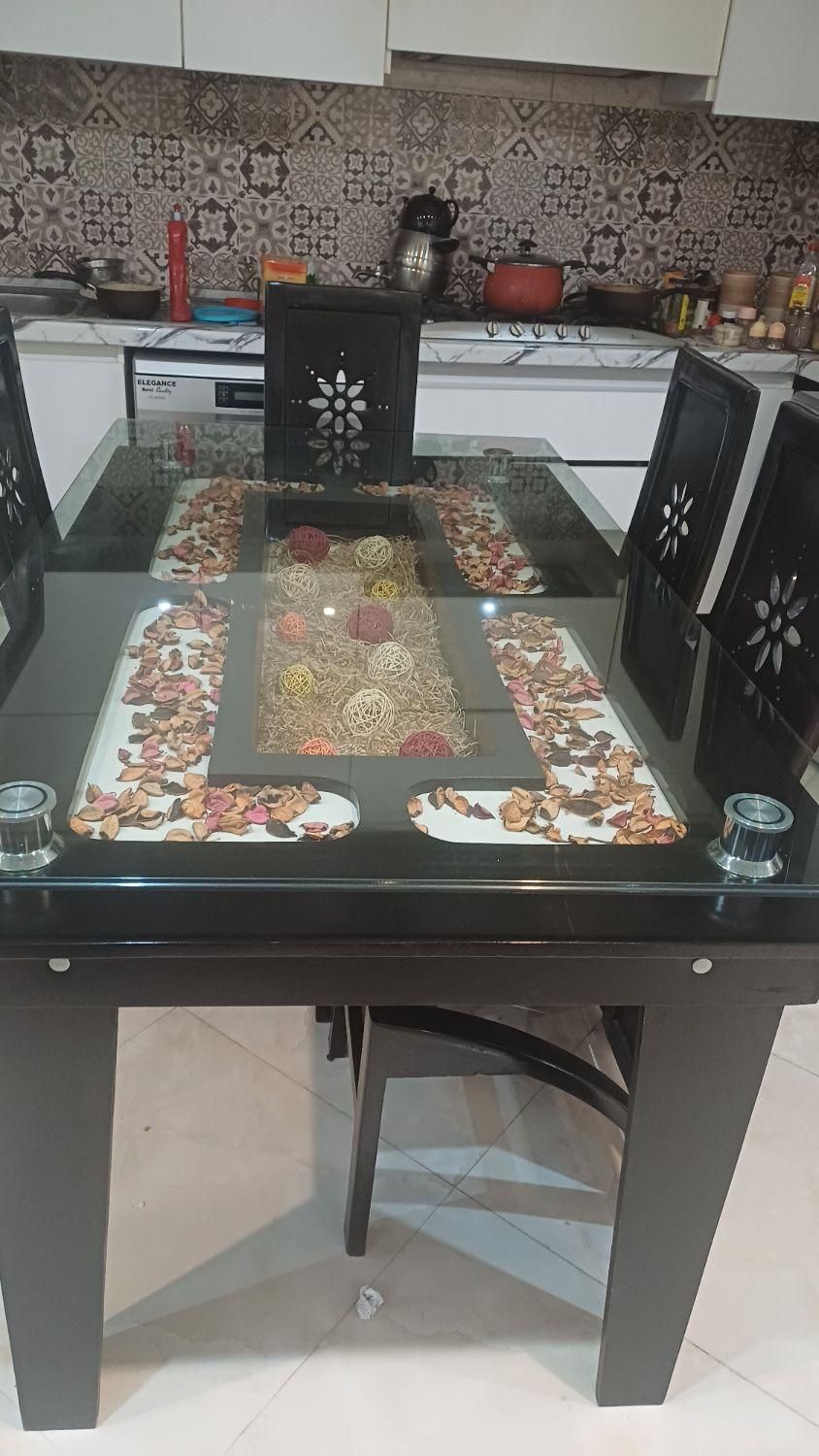 میز نهارخوری ۶ نفره|میز و صندلی غذاخوری|پردیس, |دیوار