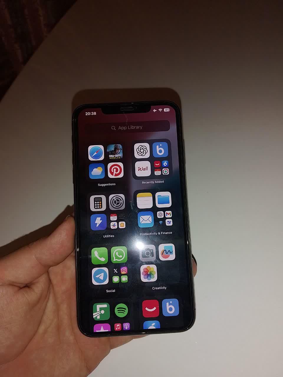 اپل iPhone 11 Pro Max با حافظهٔ ۶۴ گیگابایت|موبایل|تهران, افسریه|دیوار