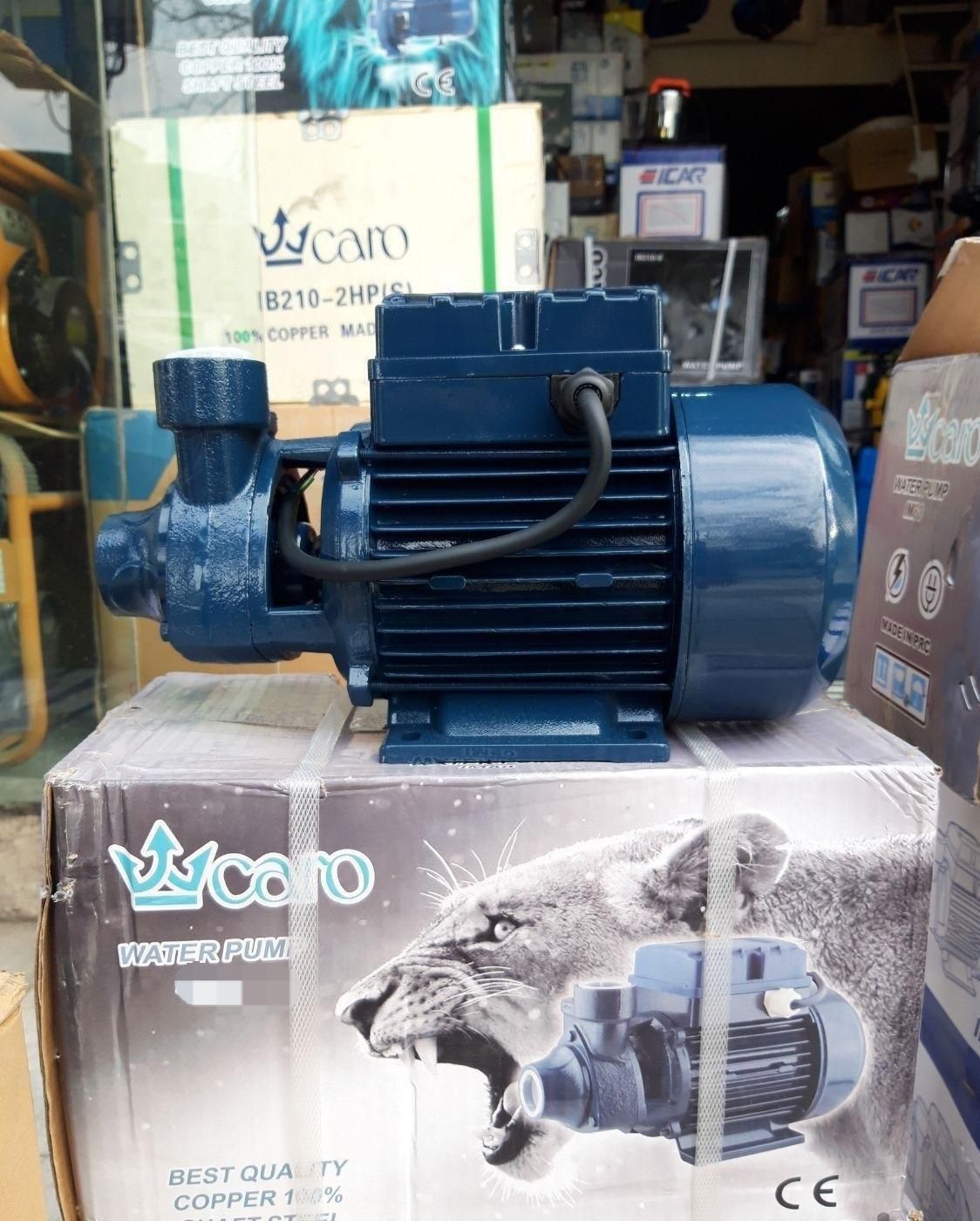 پمپ آب یک اسب QB80 سیم تمام مس برند کارو Caro|مصالح و تجهیزات ساختمان|مشهد, کوشش|دیوار