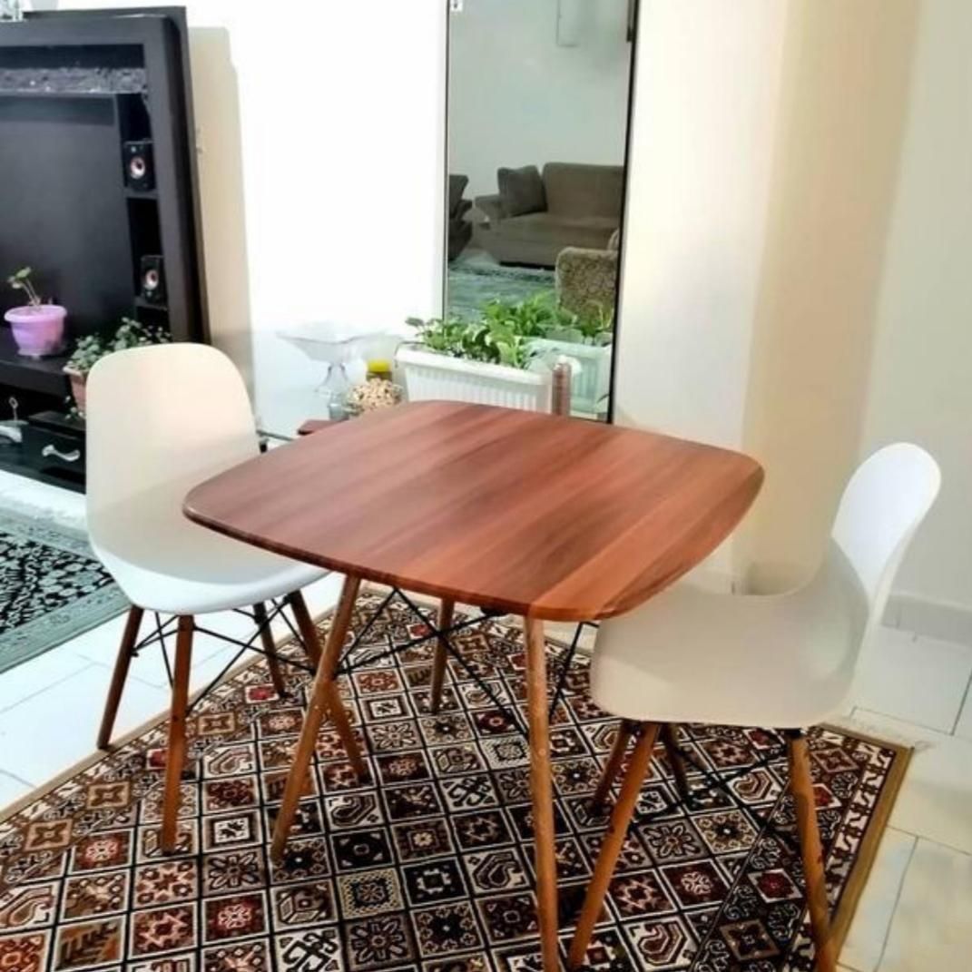 میز و صندلی ناهارخوری 2 نفره آریا فایبر در اصفهان|میز و صندلی غذاخوری|اصفهان, جویباره|دیوار