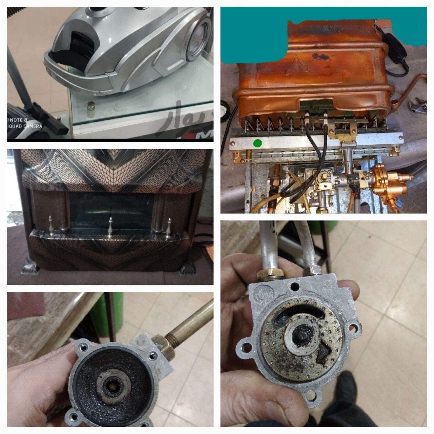 تعمیر و سرویس آبگرمکن بخاری لباسشویی جاروبرقی|خدمات پیشه و مهارت|سنندج, |دیوار