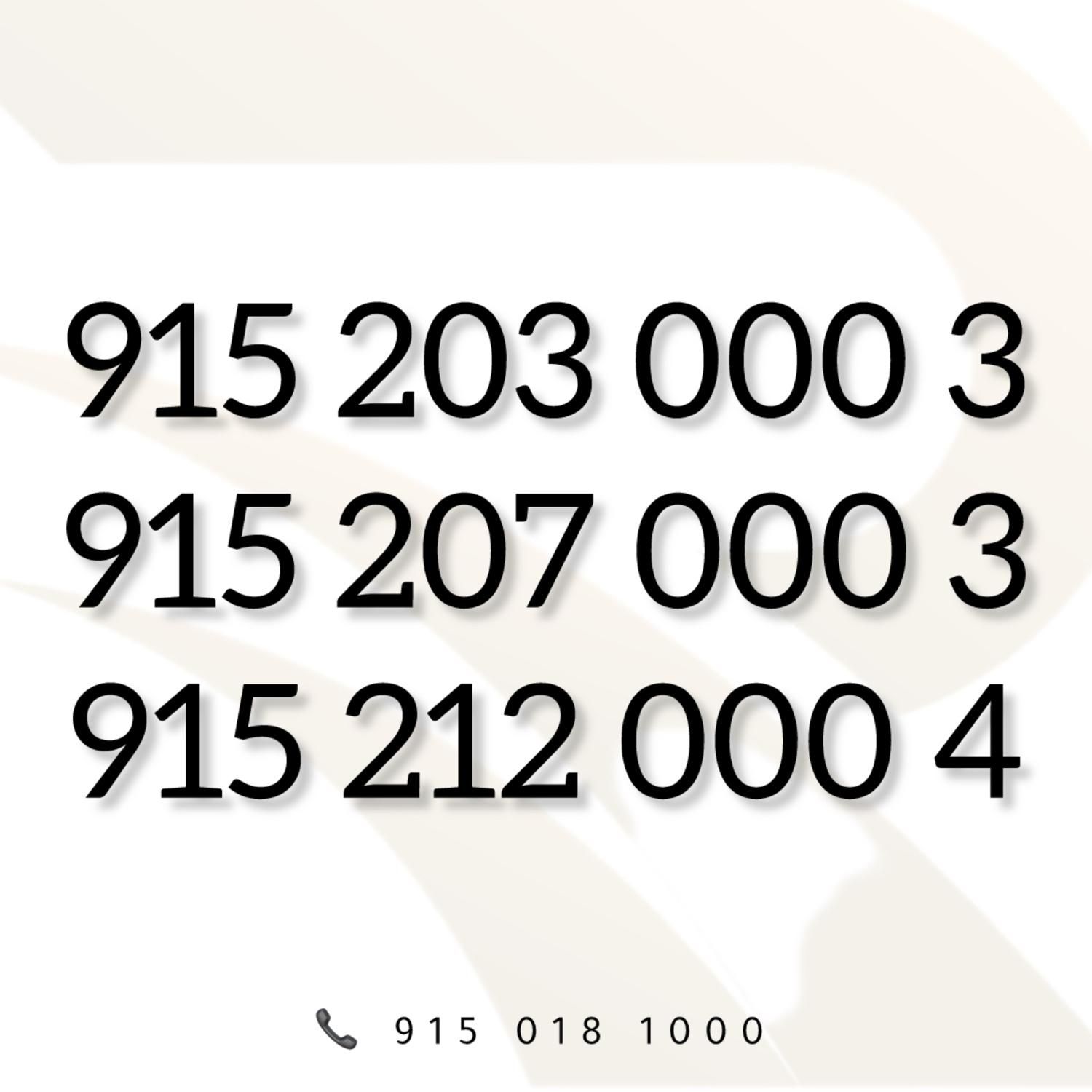 0915-203-000-3|سیم‌کارت|مشهد, آزادشهر|دیوار
