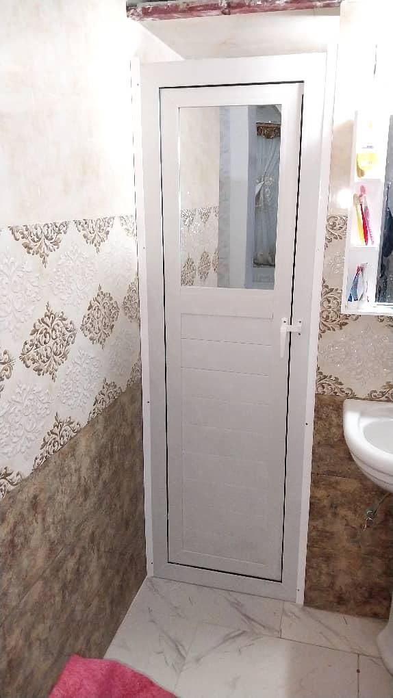 درب آلومینیومی در آلومینیومupvcانباری/سرویسبهداشتی|مصالح و تجهیزات ساختمان|شیراز, محراب|دیوار