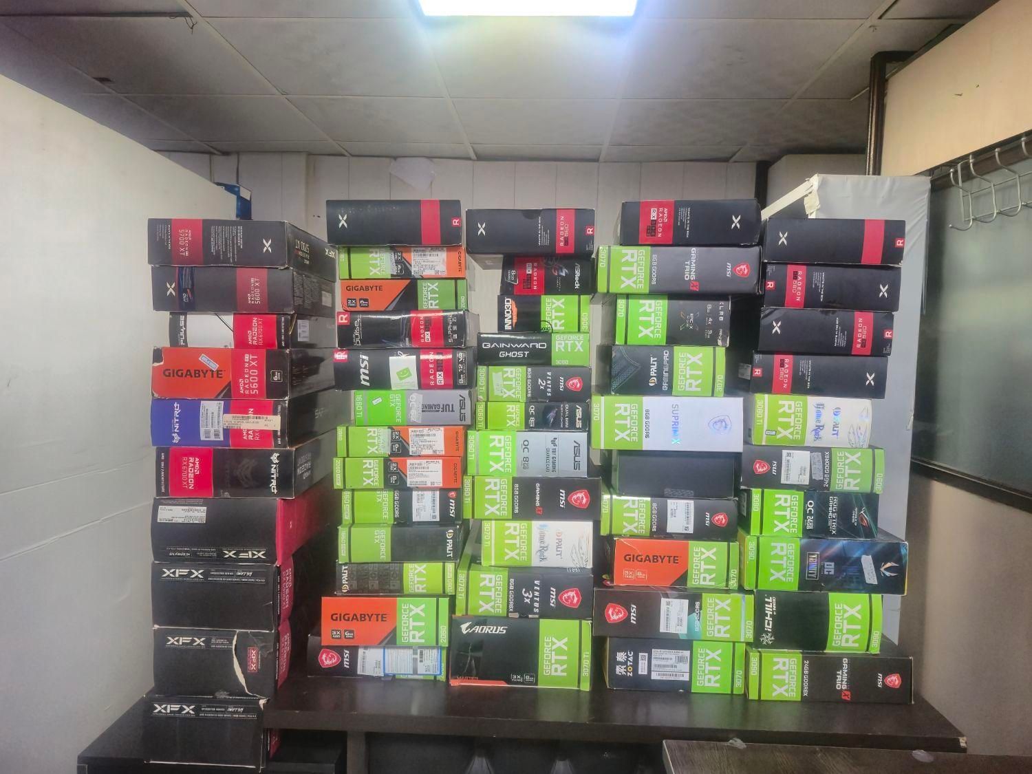 کارت گرافیک های Nvidia و AMD|قطعات و لوازم جانبی رایانه|تبریز, |دیوار