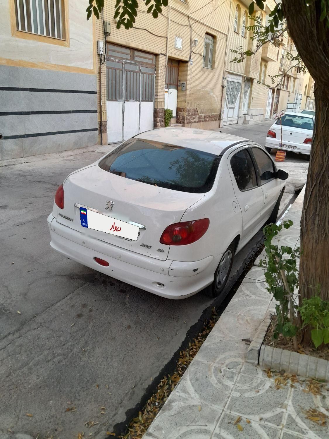 پژو 206 SD V8، مدل ۱۳۸۸|خودرو سواری و وانت|شیراز, شهرک صنعتی شیراز|دیوار