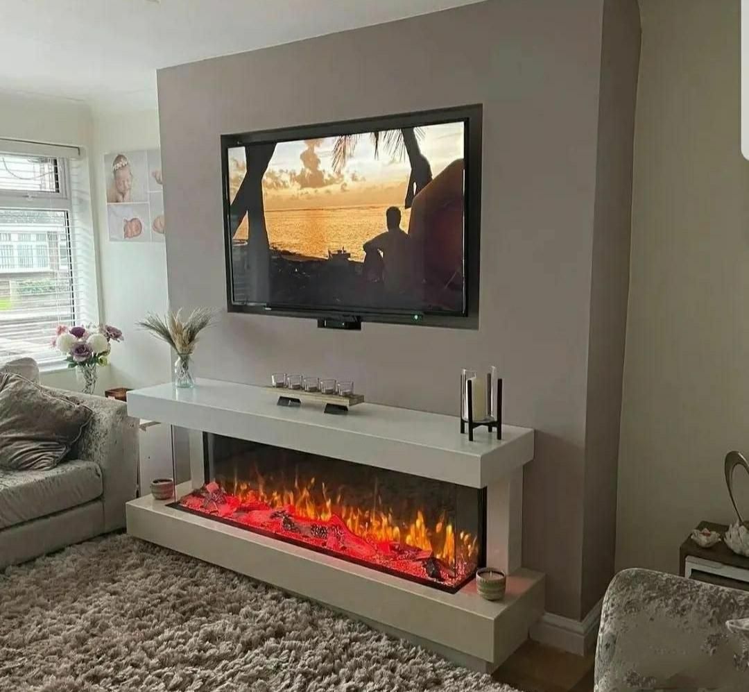 شومینه برقی اچ بی اصلی|بخاری، هیتر، شومینه|مشهد, جانباز|دیوار