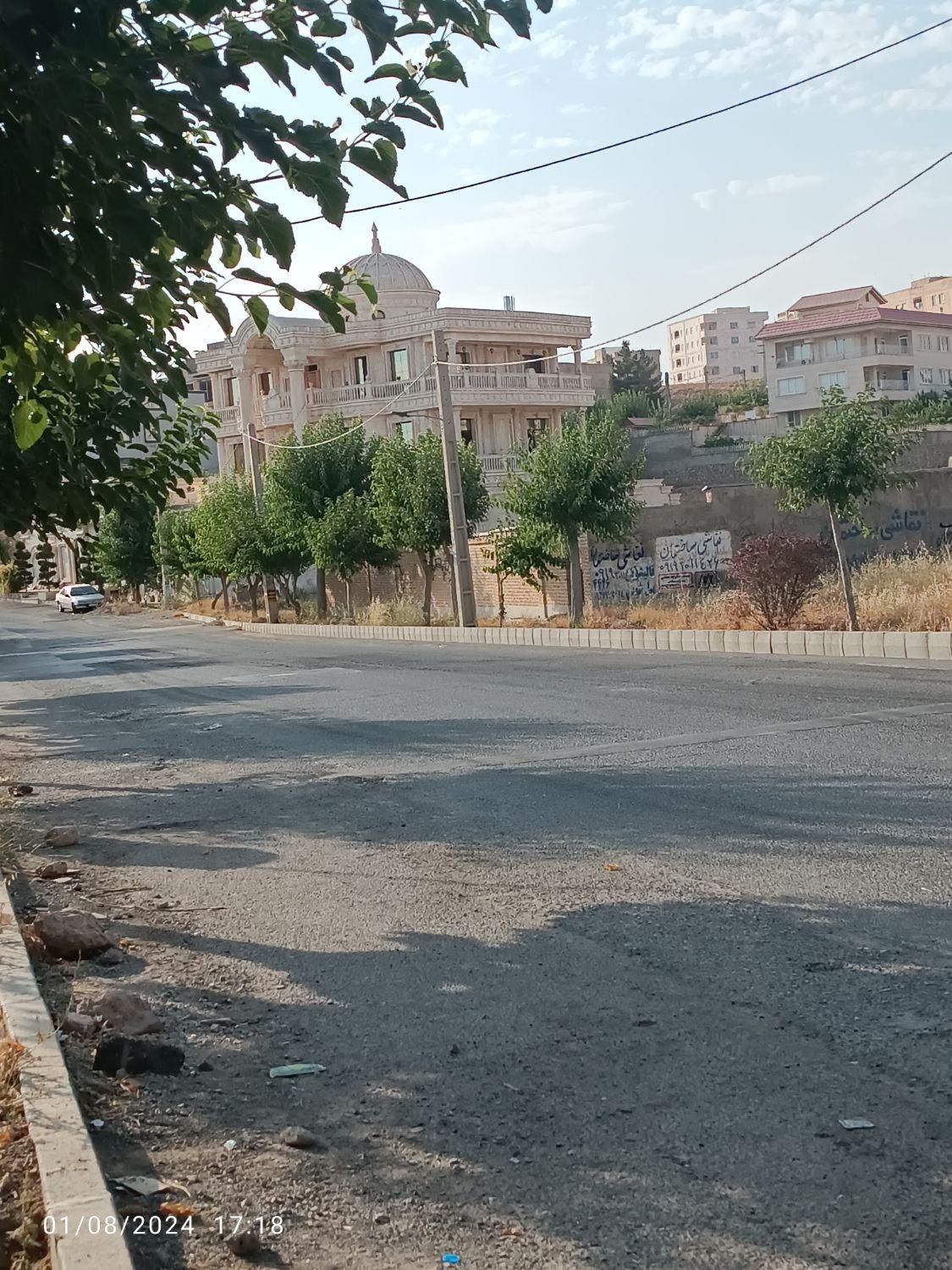 زمین با جواز بروز فازدو محله ۳ مناسب ساخت ویلایی|فروش زمین و ملک کلنگی|هشتگرد, |دیوار