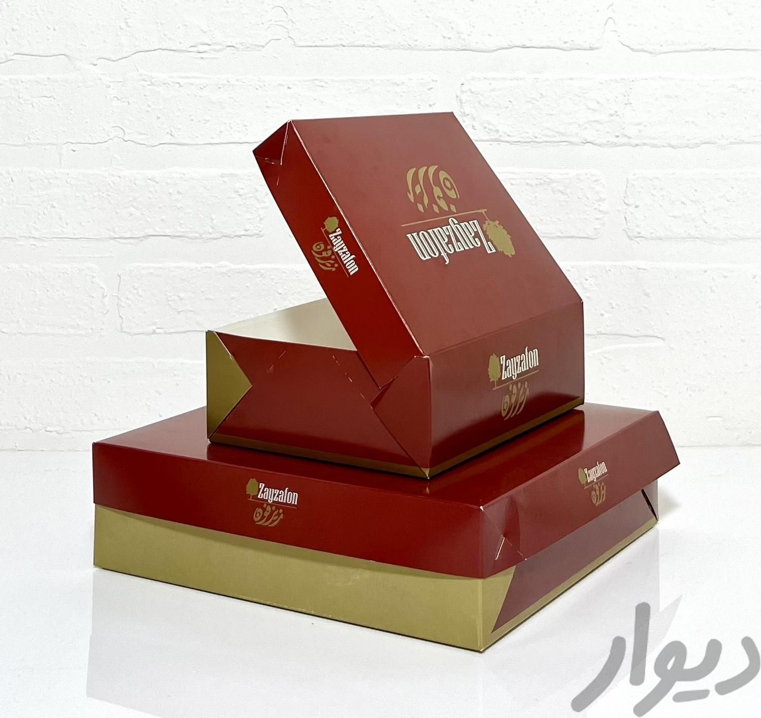 تولید جعبه قنادی - جعبه شیرینی و کیک - جعبه باقلوا