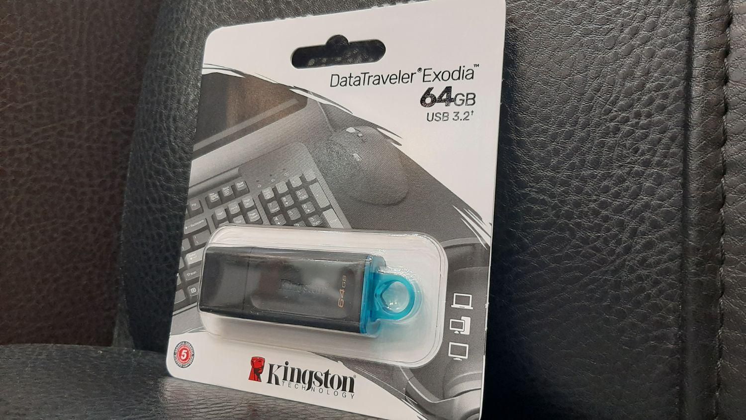 فلش مموری۶۴گیگ کینگستونusb 3.2اورجینال با گارانتی|قطعات و لوازم جانبی رایانه|تهران, میدان ولیعصر|دیوار