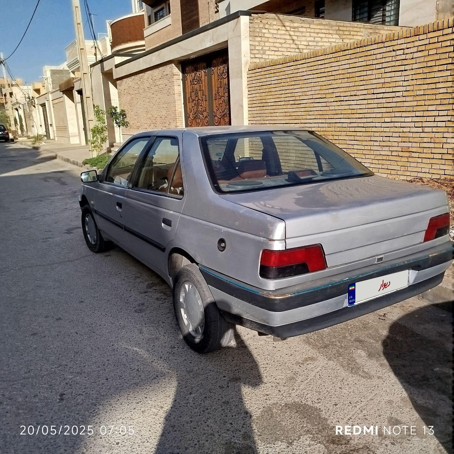 پژو 405 GLX - دوگانه سوز CNG، مدل ۱۳۸۶|خودرو سواری و وانت|یزد, |دیوار