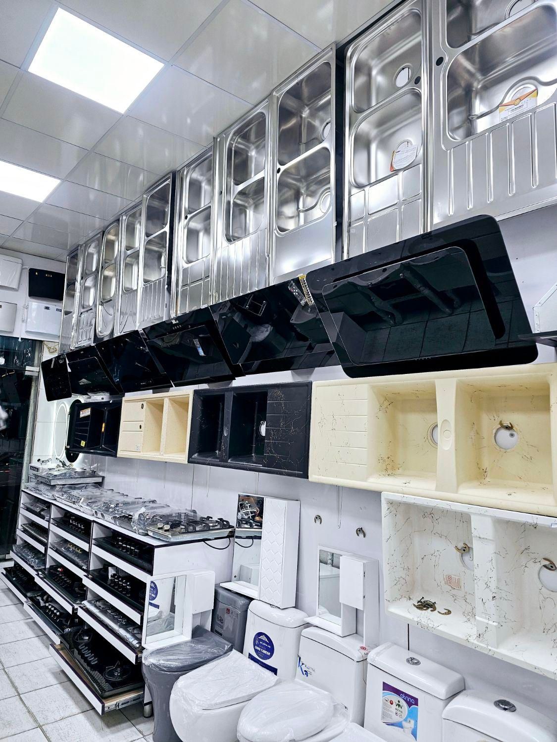 سینک استیل سینک گرانیتی هود گازرومیزی  شیرالات|مصالح و تجهیزات ساختمان|کرج, شاهین‌ویلا|دیوار