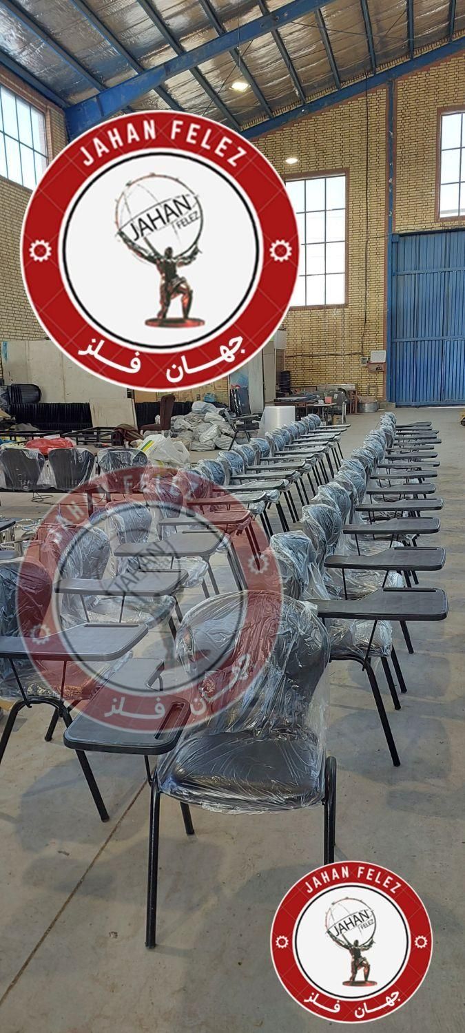 صندلی دانشجویی/محصلی/دانش آموزی آموزشی چرم (مشکی)|صندلی و نیمکت|رباط‌کریم, |دیوار
