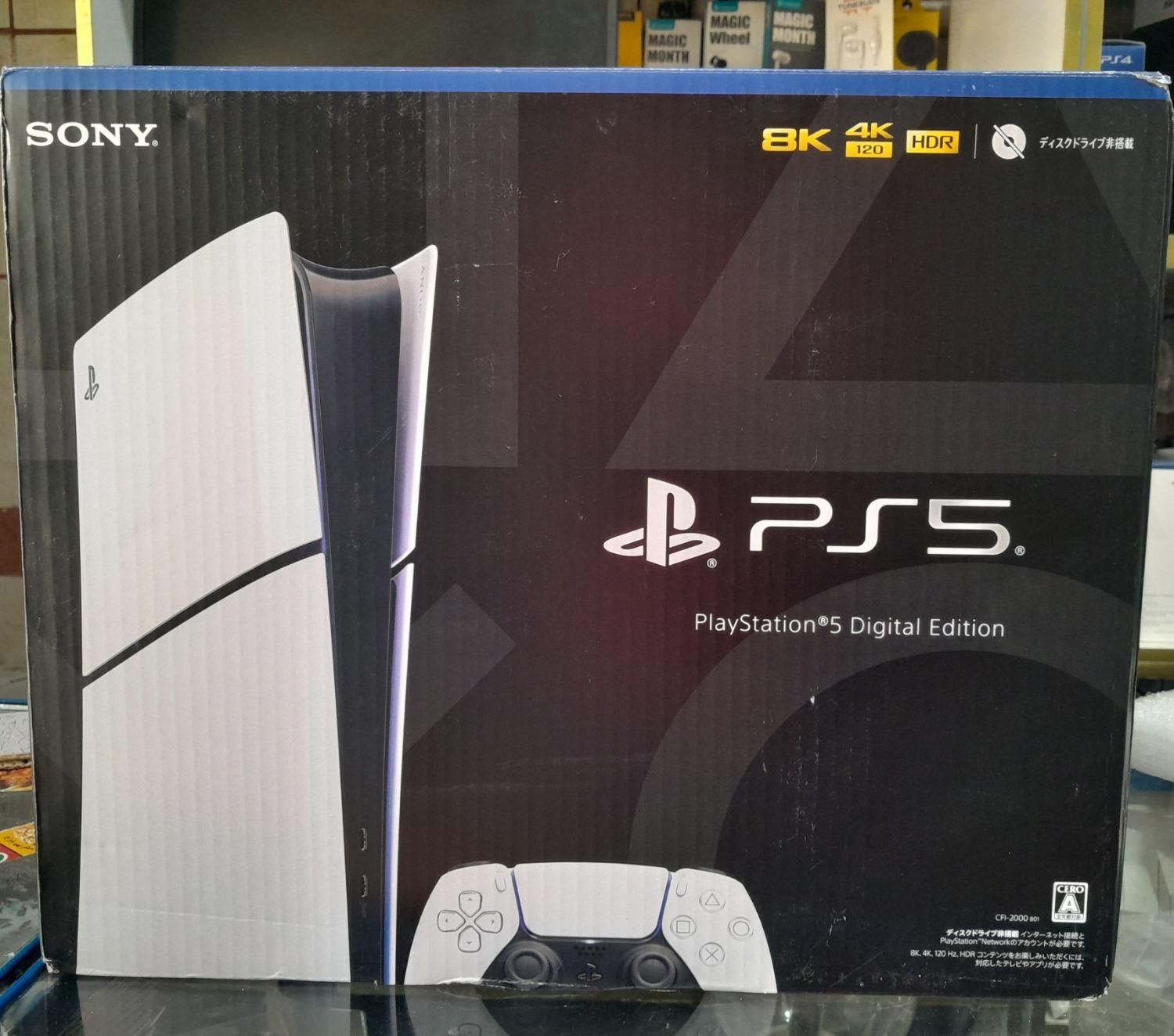 PS5 PLAYSTATION 5 SLIM DIGITAL پلی ۵ دیجیتال اسلیم|کنسول، بازی ویدئویی و آنلاین|پرند, فاز ۲|دیوار
