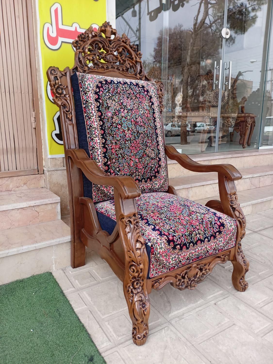 مبل قالی وصندلی  (کیفیت بی نظیر)|مبلمان خانگی و میز عسلی|کرمان, |دیوار