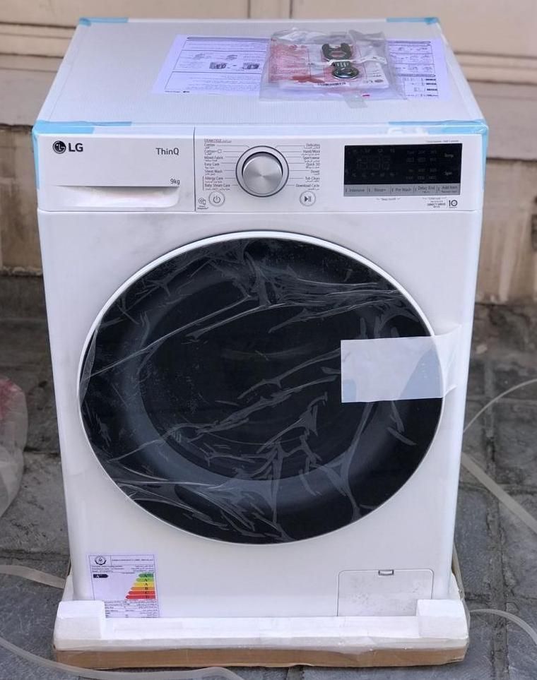 لباسشویی الجی 9 کیلویی اصلی مدل R5|ماشین لباسشویی و خشک‌کن لباس|تبریز, |دیوار