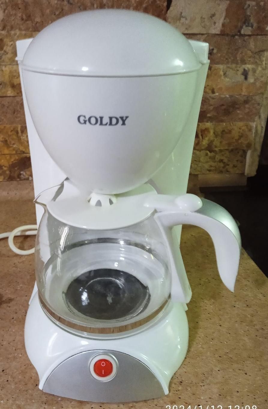 قهوه ساز مارک Goldy|سماور، چای‌ساز، قهوه‌ساز|محمدیه-قزوین, |دیوار