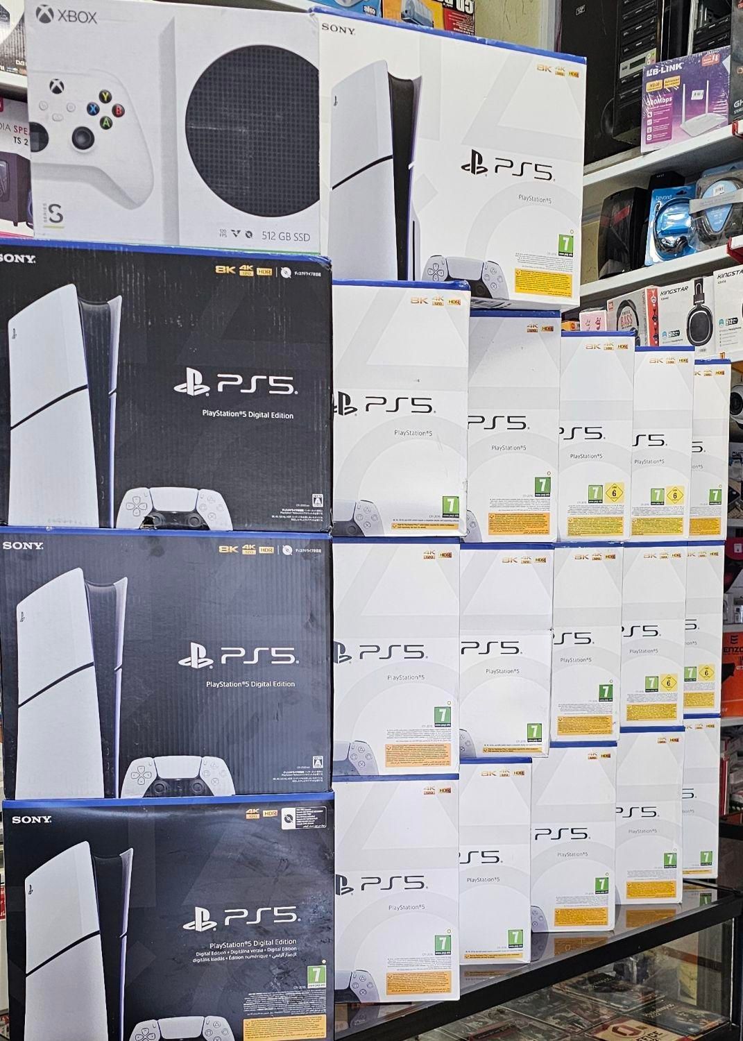 PS5 دیجیتال|کنسول، بازی ویدئویی و آنلاین|کرمان, |دیوار