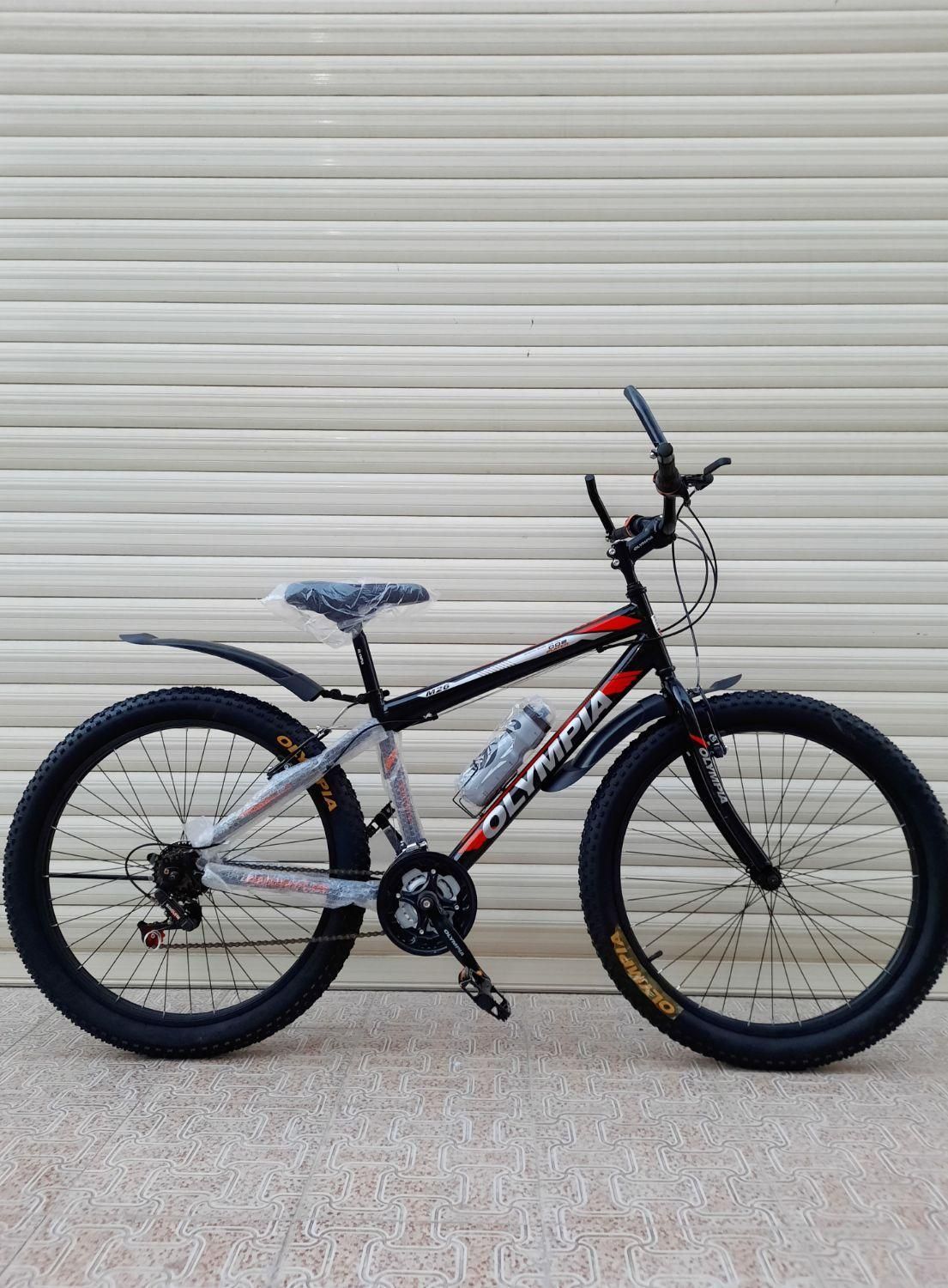 دوچرخه 26 المپیا لاستیک پهن آکبند|دوچرخه، اسکیت، اسکوتر|قم, امامزاده ابراهیم|دیوار