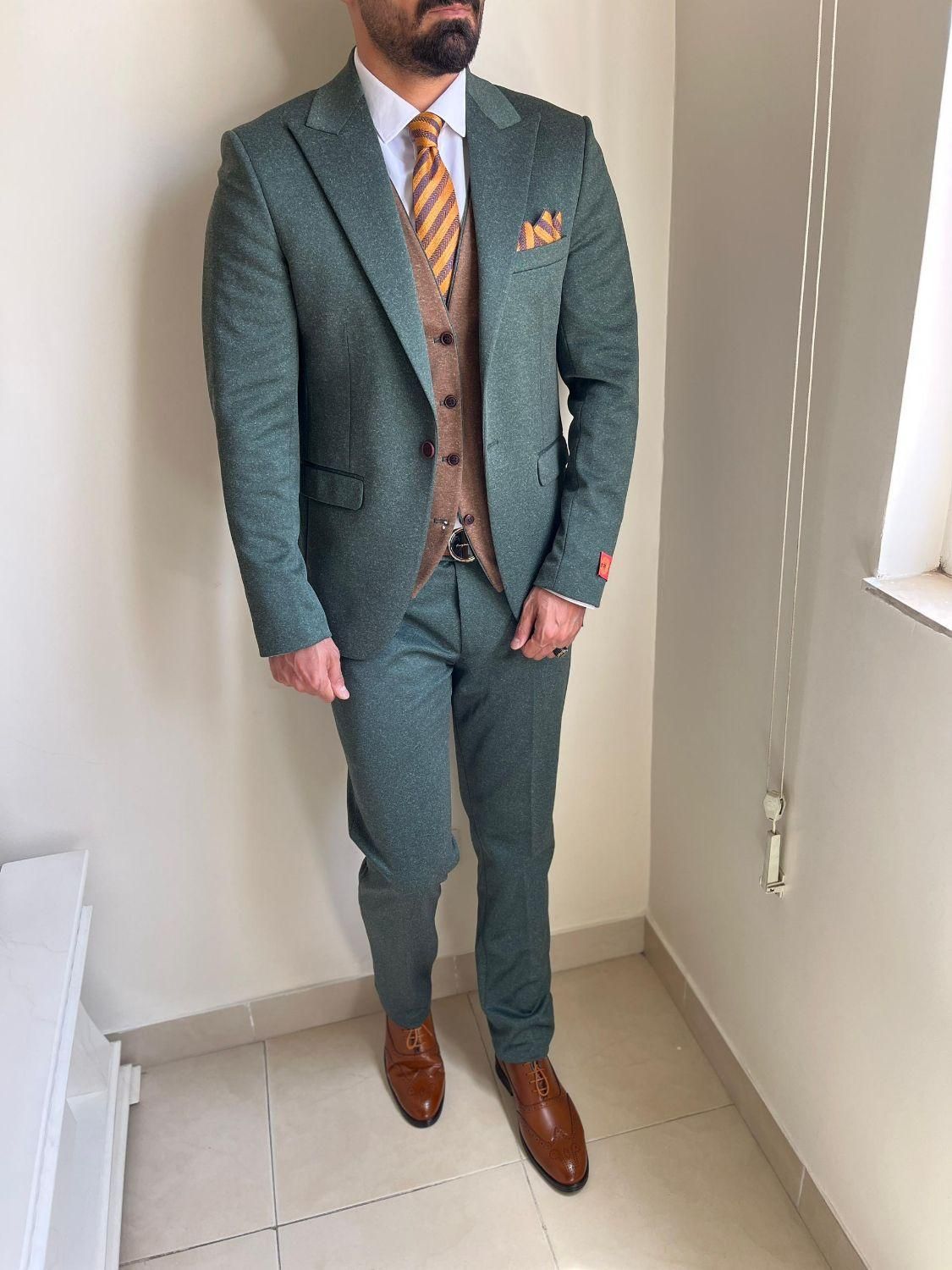 کت و شلوار سبز الماسی|لباس|تبریز, |دیوار