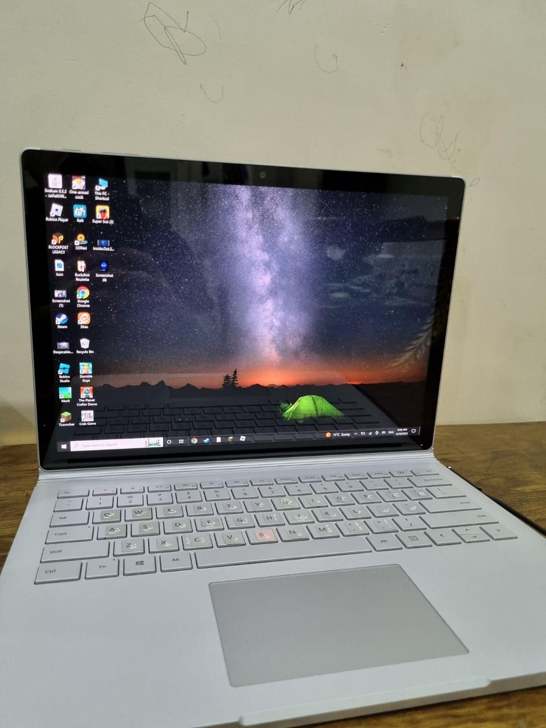 لپ تاپ سرفیس بوک ۲ core i7 با ۲ گیگ گرافیک|رایانه همراه|تهران, منیریه|دیوار
