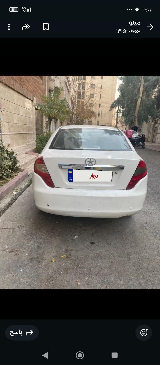 جک  j 3  مدل 92|خودرو سواری و وانت|تهران, مرزداران|دیوار