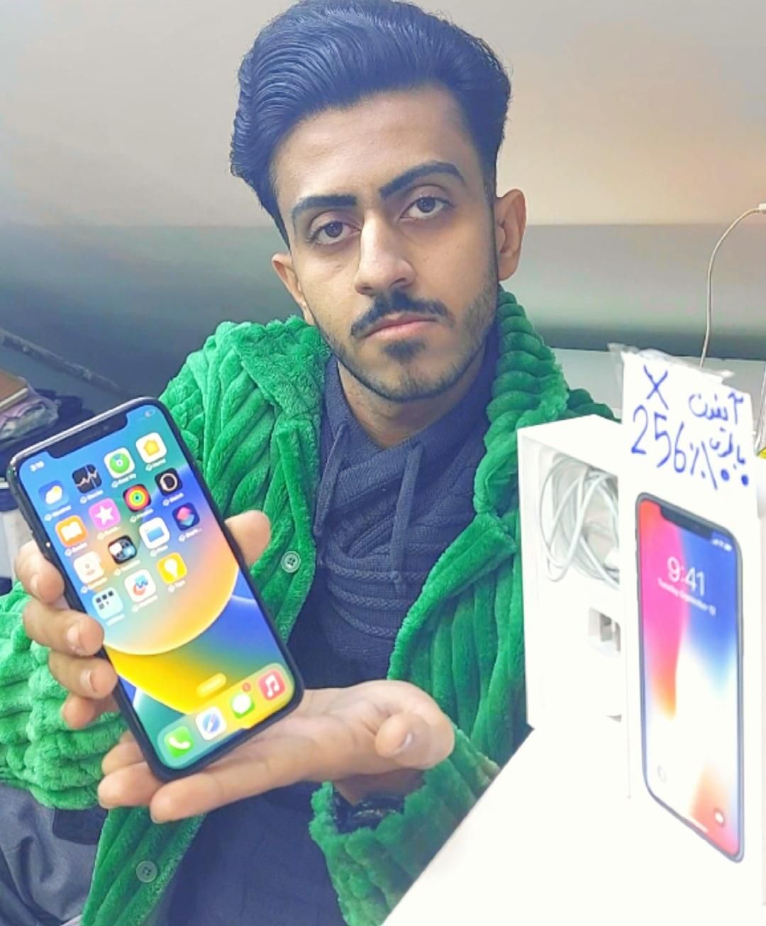 اپل iPhone X ۲۵۶ باطری ۱۰۰ هاشمی علاالدین|موبایل|تهران, شیخ هادی|دیوار