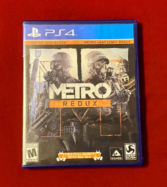 دیسک ps4 بازی metro redux شامل دو تا بازی|کنسول، بازی ویدئویی و آنلاین|رشت, خمیران زاهدان|دیوار