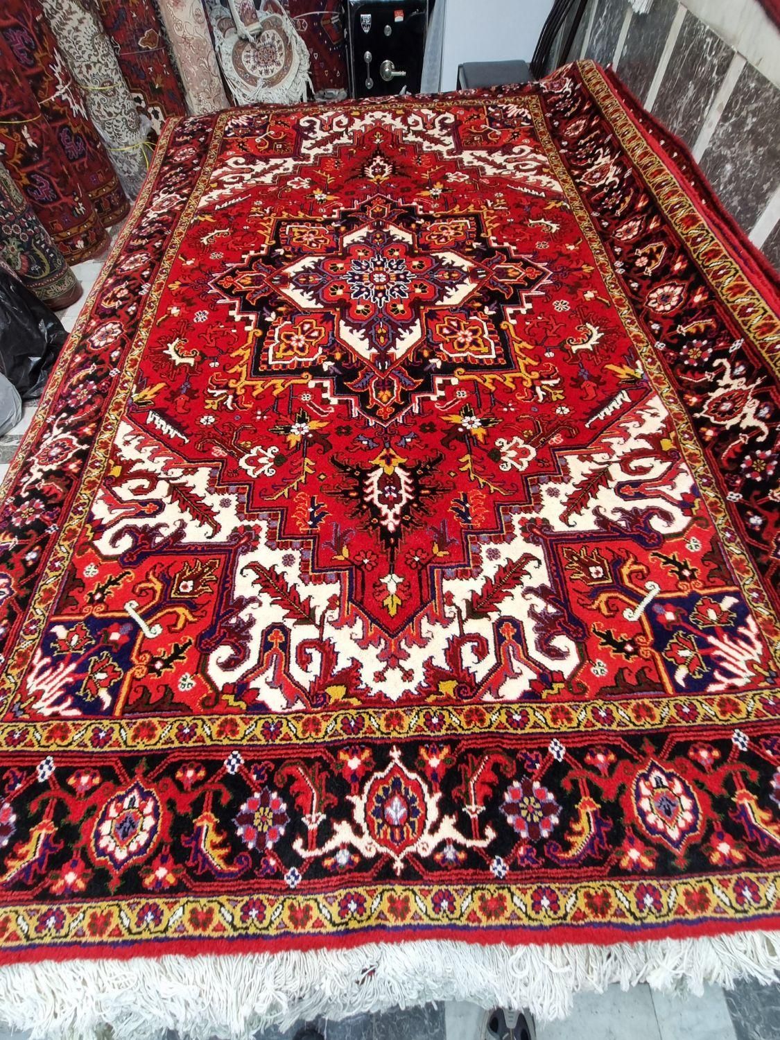 تک تاجری هریس|فرش|مراغه, |دیوار