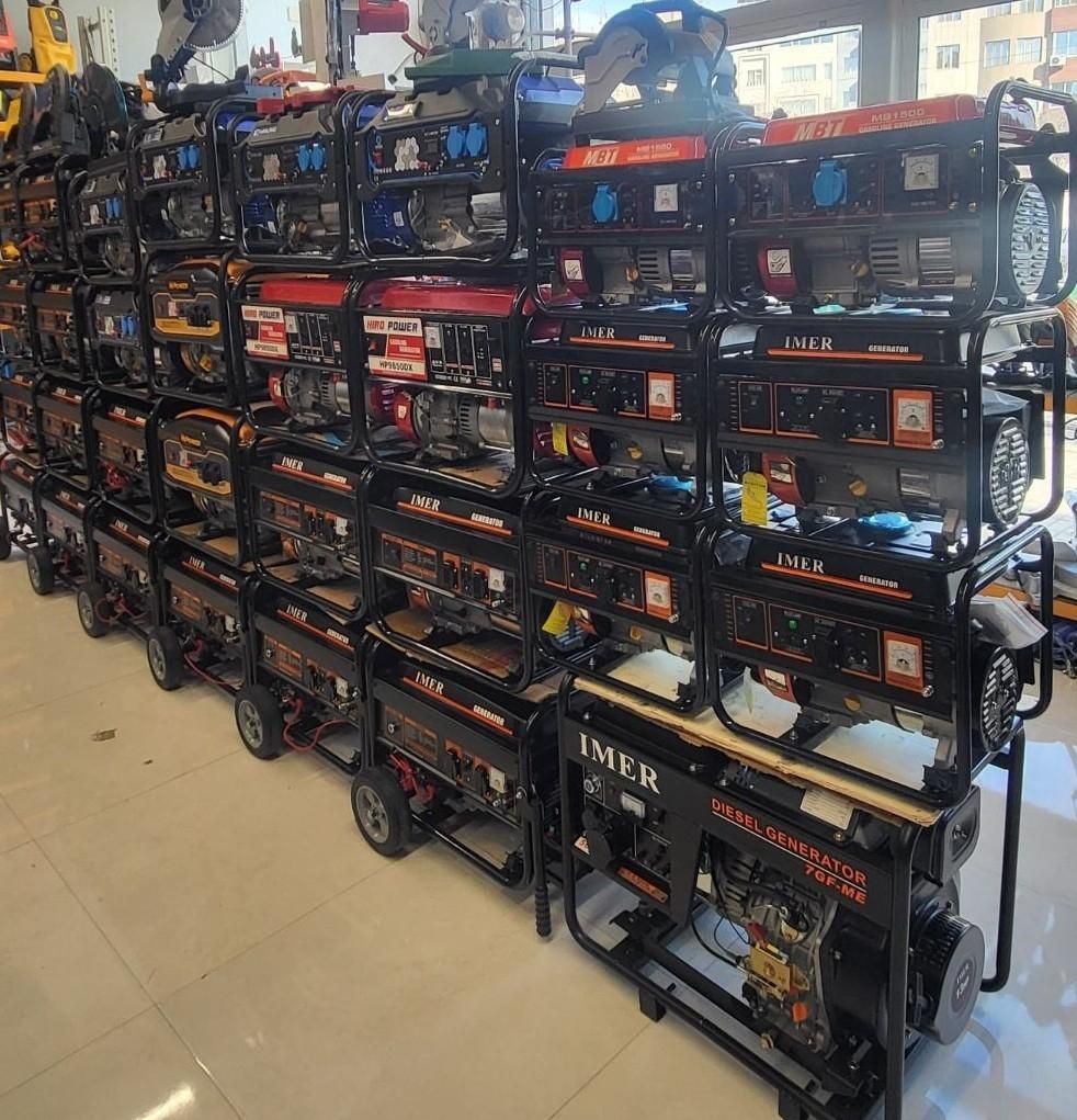 موتور برق تمام مس استارتی هندلی بنزینی موتوربرق|فروشگاه و مغازه|مشهد, هنرور|دیوار