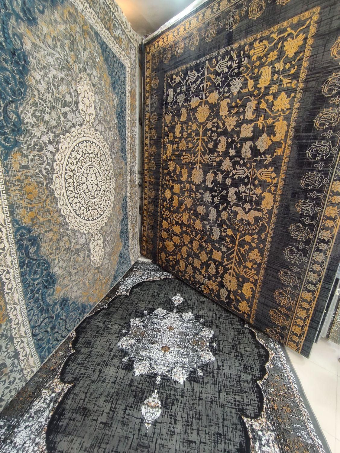 فرش ورساچی * فرش دور طلایی * انواع فرش های جدید|فرش|مشهد, ایثارگران|دیوار