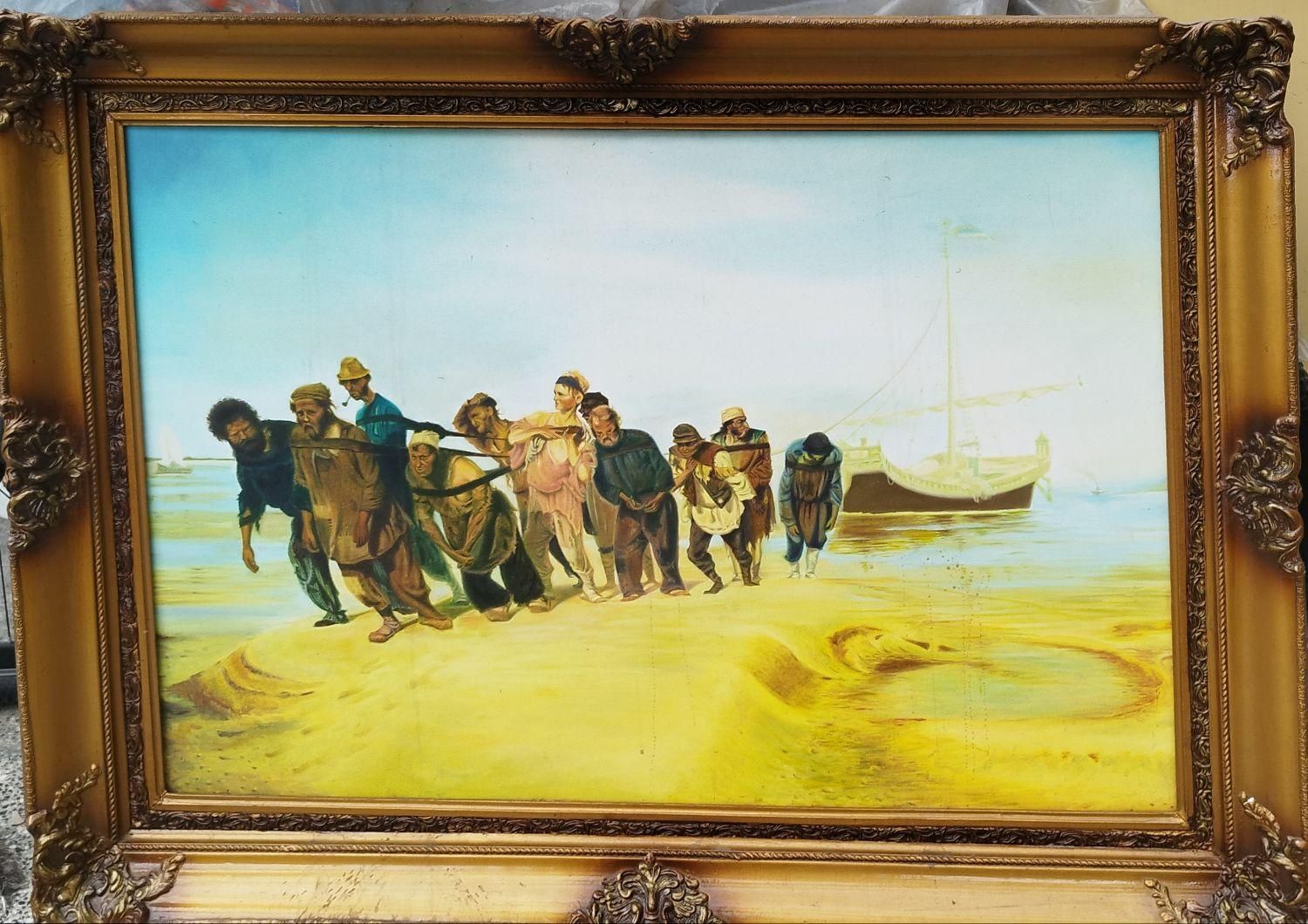 نقاشی رنگ و روغن ابعاد ۷۰×۱|تابلو، نقاشی، عکس|فولادشهر, B1|دیوار