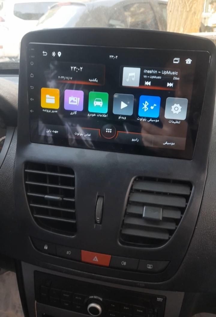 نمایشگر مانیتور اندروید خودرو ماشین|قطعات یدکی و لوازم جانبی|کرمانشاه, |دیوار