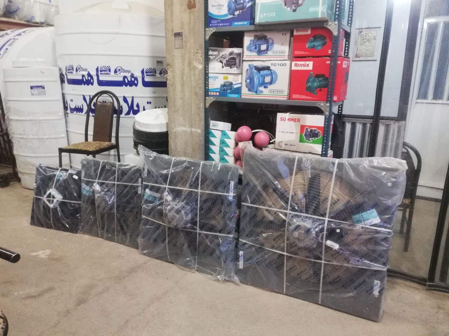 فن صنعتی هواکش دمنده|مصالح و تجهیزات ساختمان|مرودشت, |دیوار