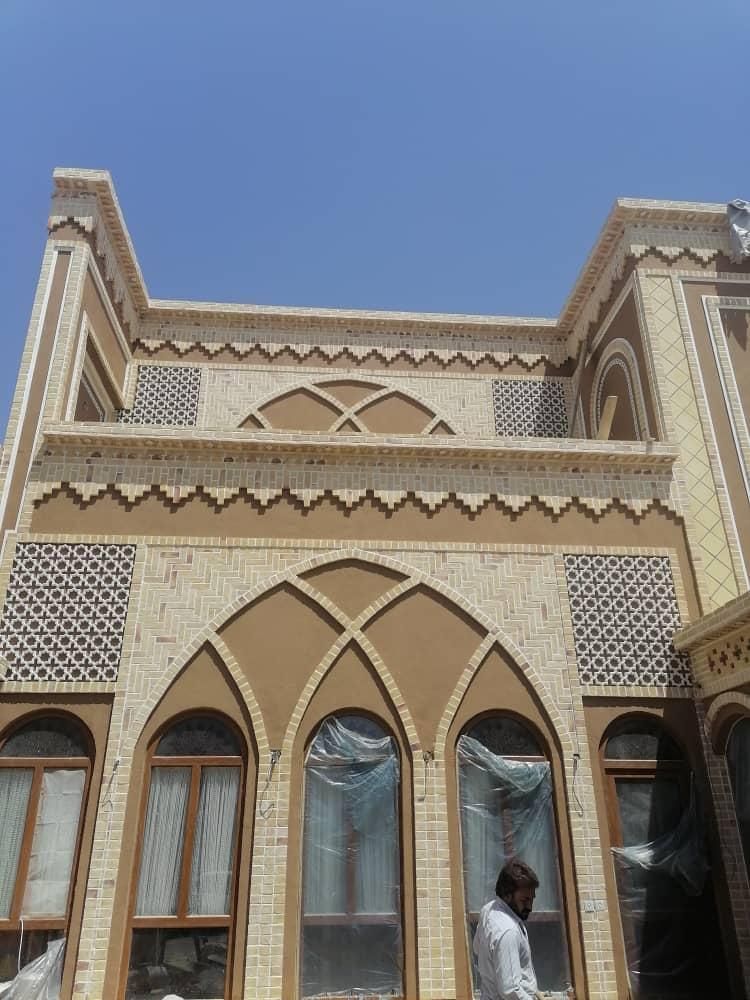 آجرنما نما  خاک نسوز کاهگل چسب عایق آجر مشبک|مصالح و تجهیزات ساختمان|شیراز, کوزه گری|دیوار