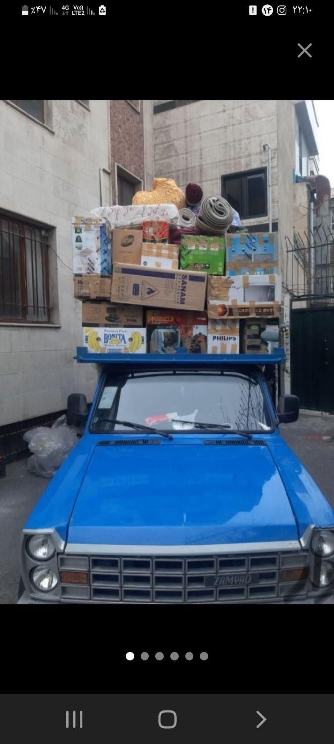 باربری حمل اثاثیه منزل نیسان خاور  و کارگر حرفه ای|خدمات حمل و نقل|قوچان, |دیوار