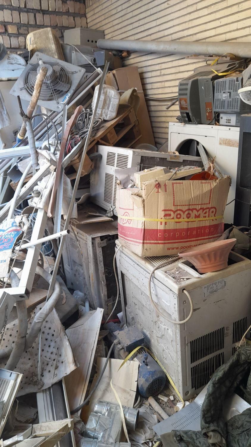 کولر یخچال آبگرمکن پکیج وغیره ضایعاتی سمساری( سید)|عمده‌فروشی|قم, ارم|دیوار