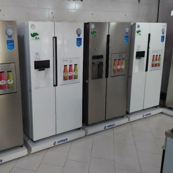 یخچال و فریزر ساید بای ساید اسنوا مدل SN8-2261GW|یخچال و فریزر|کرج, شهرک نهال و بذر|دیوار