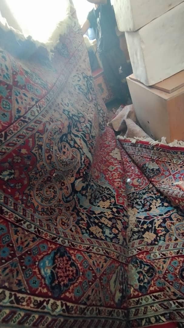 فرش کرم لاکی دوازده متری(سه در چهار)|فرش|یزد, |دیوار