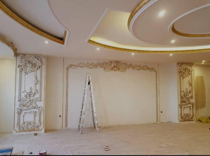 نقاشی ساختمان و نقاش ساختمان|خدمات پیشه و مهارت|تبریز, |دیوار