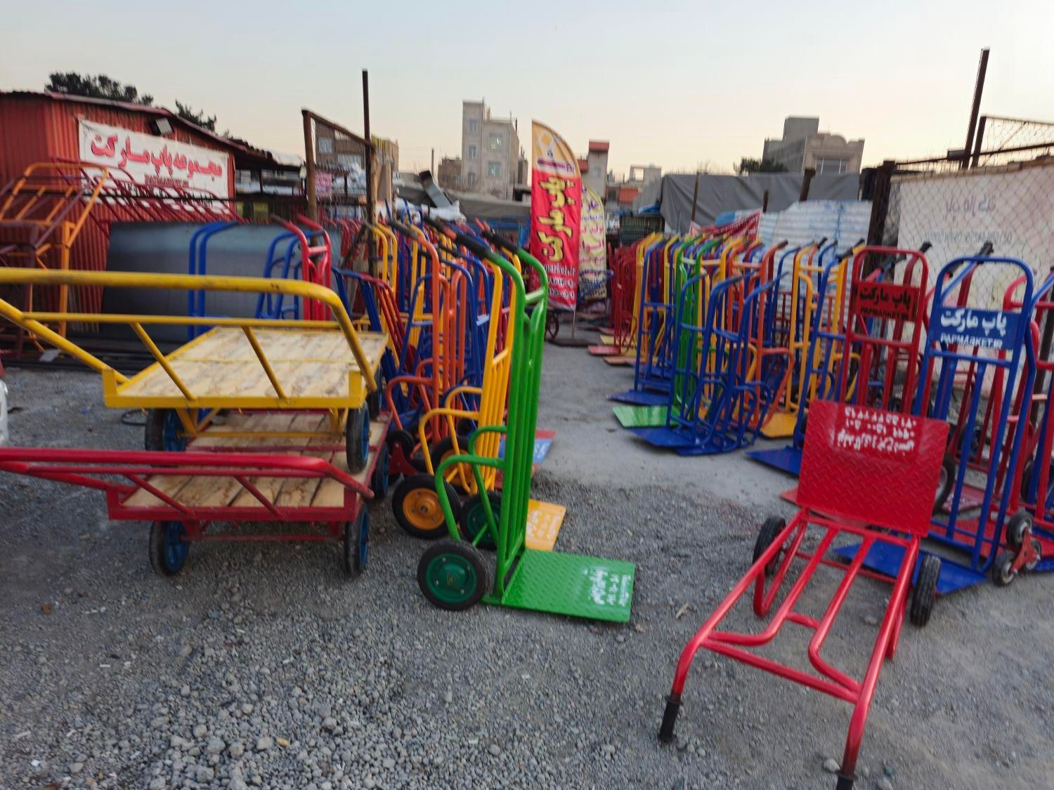 بدون واسطه(پاپ)چرخ بار حمل گاری دستی باربری|ابزارآلات|تهران, شهید رجایی|دیوار