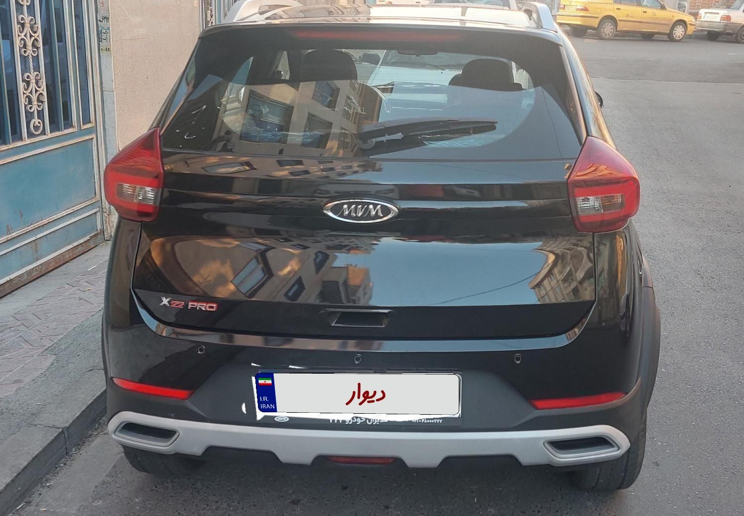 ام‌وی‌ام X22 Pro IE، مدل ۱۴۰۳|خودرو سواری و وانت|تهران, حمزه‌آباد|دیوار