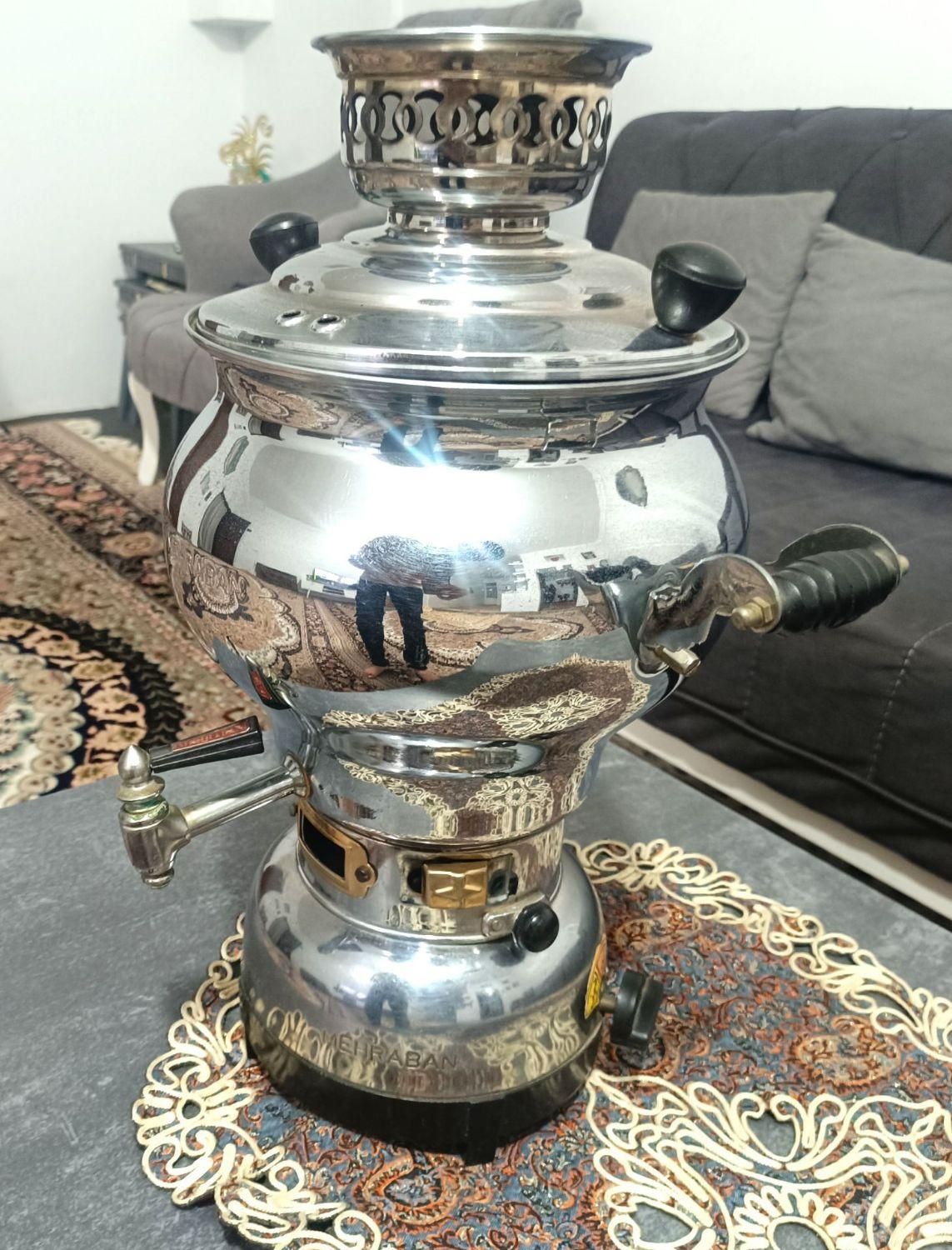 سماور گازی تمیز|قوری، کتری، قهوه‌ساز دستی|مشهد, توس|دیوار