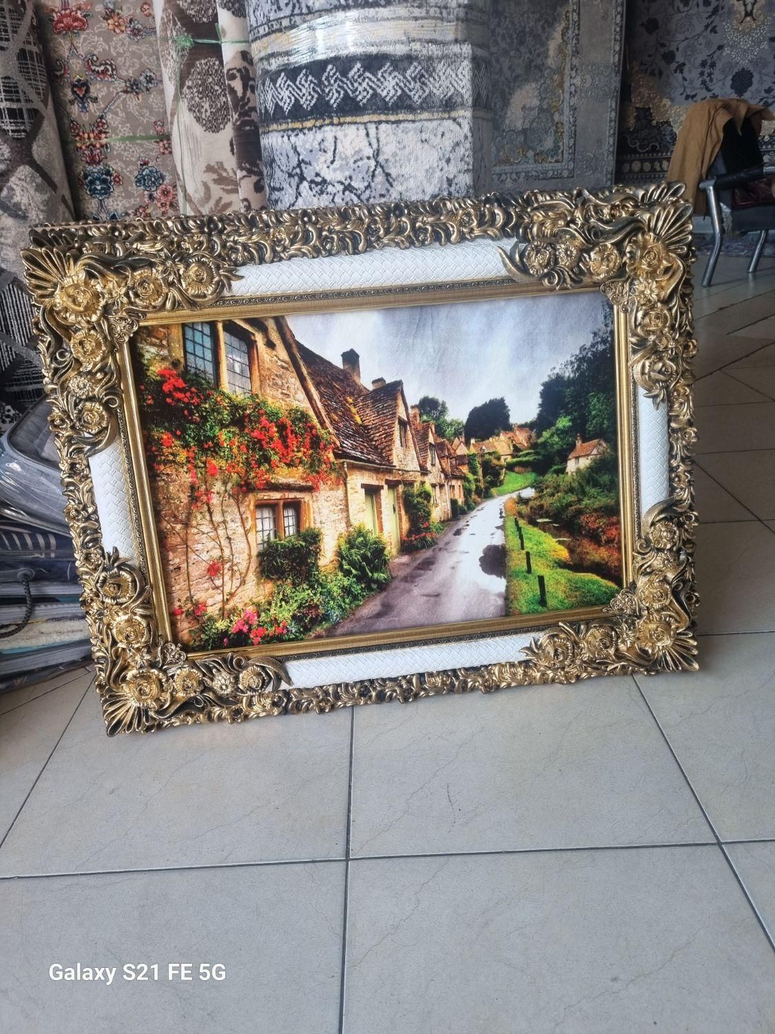 تابلو فرش ۵۰در۸۰ ۱۲۰۰شانه|تابلو فرش|کرج, آق تپه|دیوار