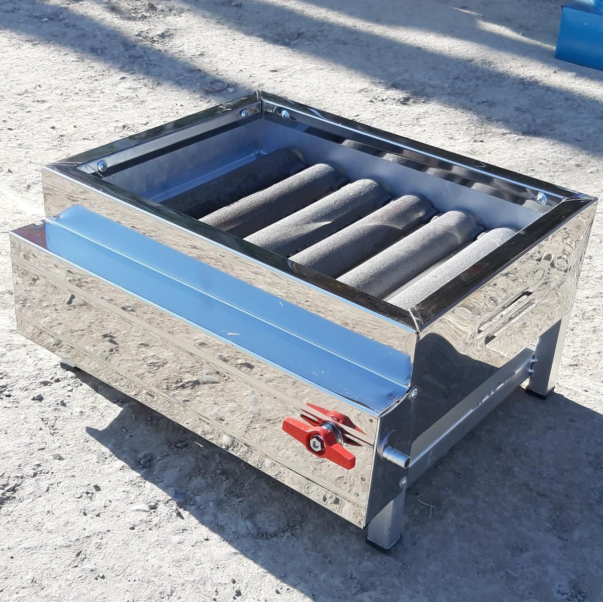 کبابپزگازی استیل ۴۰×۳۰ منقل گازی|اجاق گاز و لوازم برقی پخت‌وپز|مشهد, رسالت|دیوار