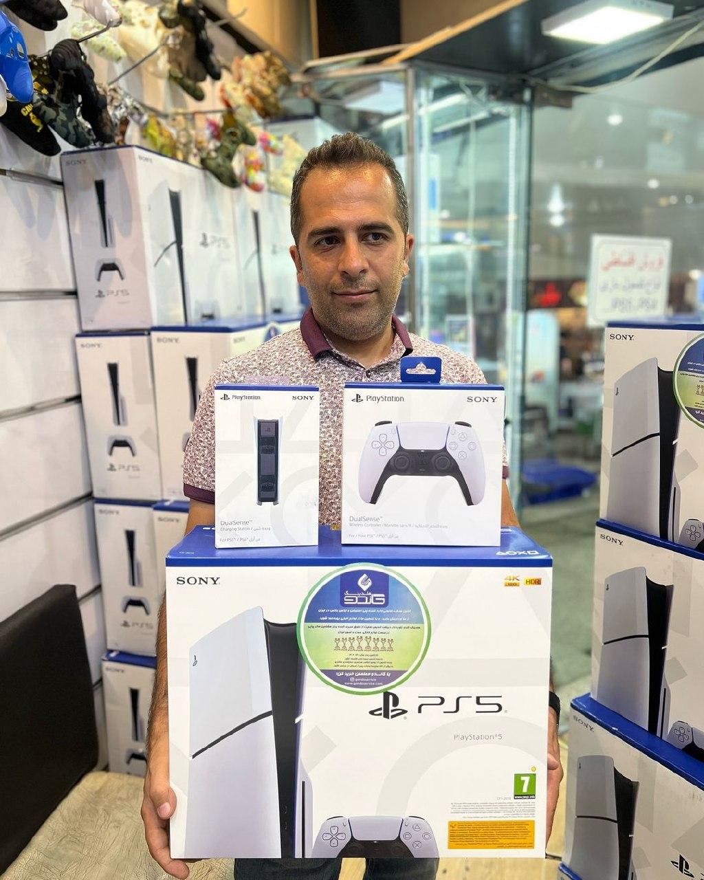 کنسول بازی PS5 اسلیم بدون‌ چک ضامن پیش پرداخت PS4|کنسول، بازی ویدئویی و آنلاین|تهران, جنت‌آباد مرکزی|دیوار