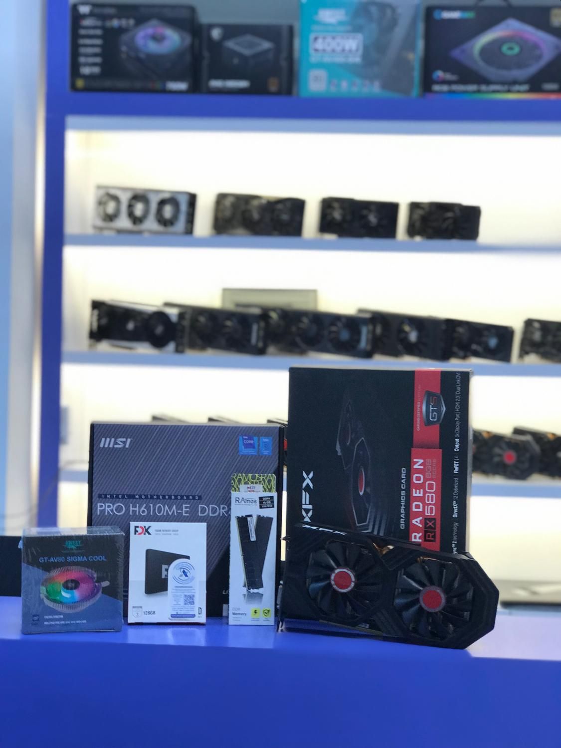 کیس گیمینگ نسل 12 با گرافیک RX580 اقساطی|رایانه رومیزی|مشهد, عامل|دیوار